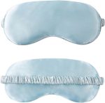 Blue Sleep Eye Mask: Made with Soft, Comfortable Fabric | Effectively Blocks Light | Ideal for Travel & Napping