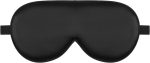 Pure Silk Sleep Mask — Features a 3D Contoured Design for "Zero-Pressure" Sleep; Built-in Sponge Padding Offers a More Ergonomic and Comfortable Fit Compared to Traditional Flat Satin Masks; Machine Washable